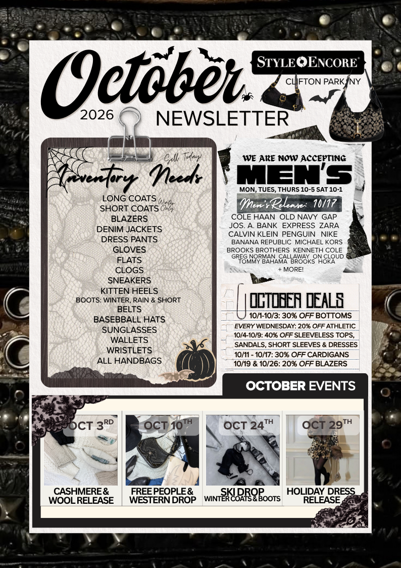 October 2026 Newsletter